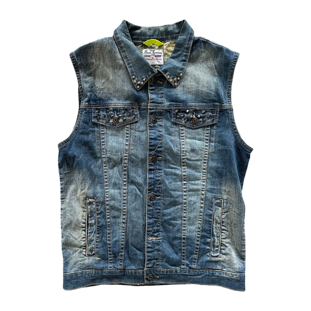 Back Number XL Denim Vest