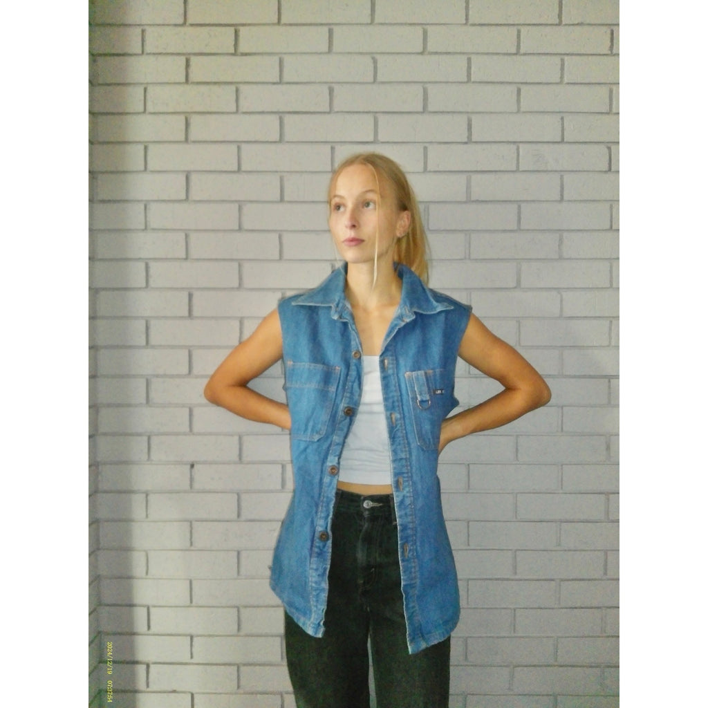 Lee Cooper Large Denim Vest