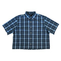 Boxy Waistline Cut Shirt - Cold Colorways