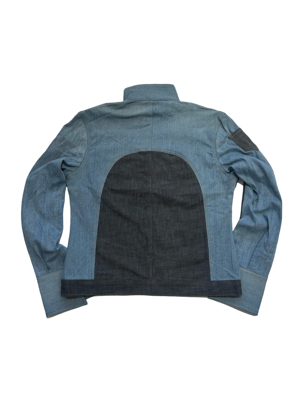 Denim Moto Jacket Women's Rework