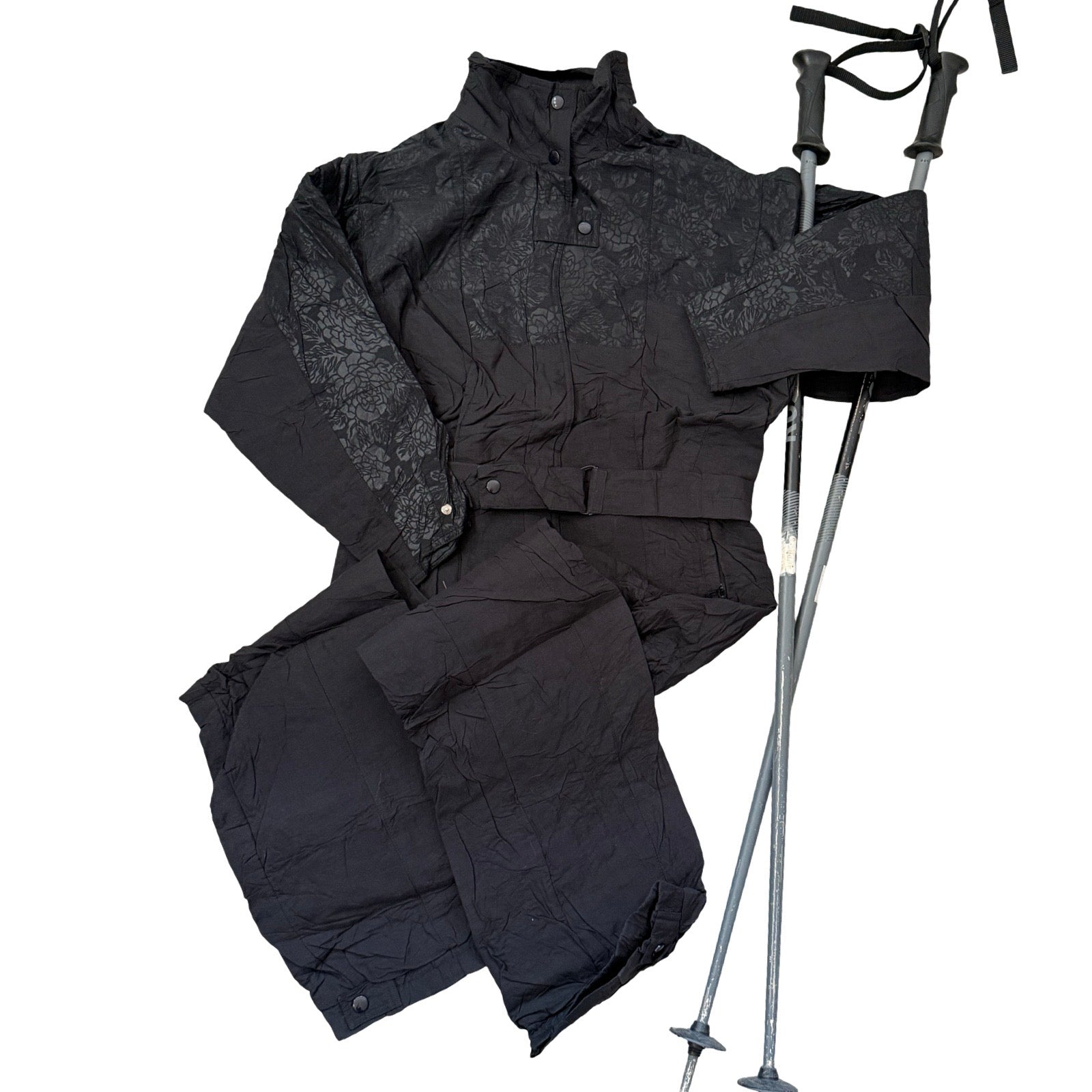 Black Bear Black Dahlia Large Ski Snow Suit