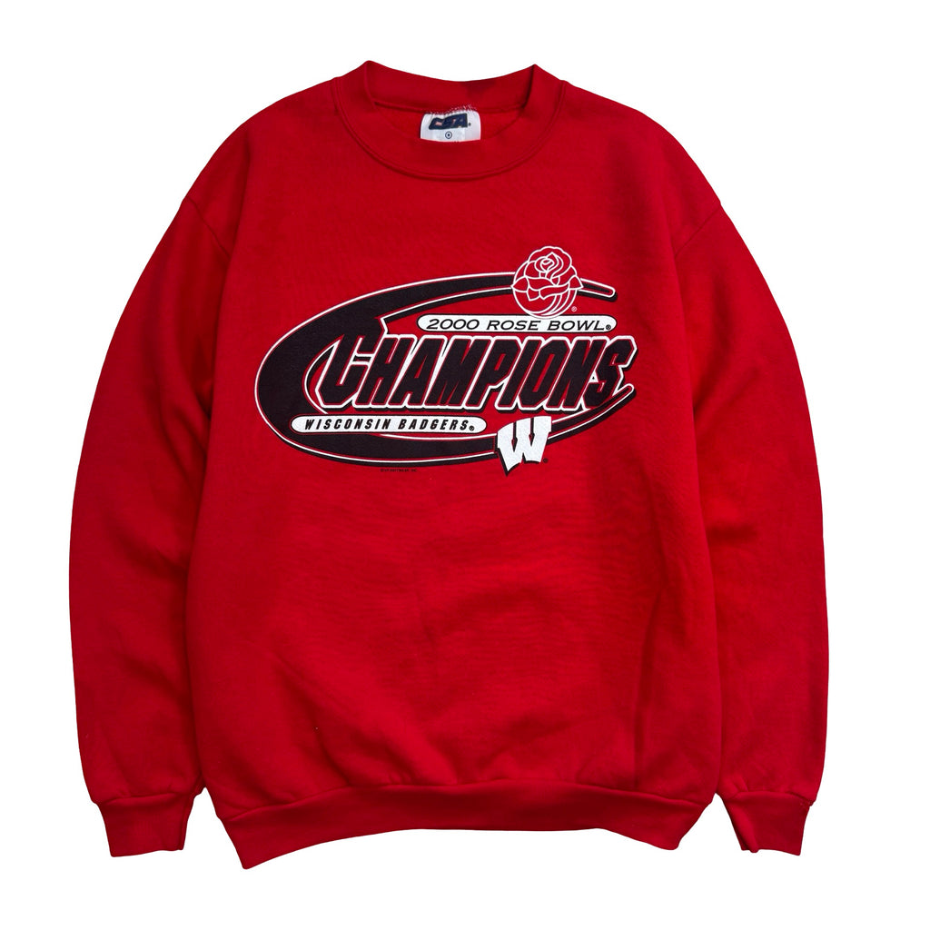 2000 Wisconsin Badgers Rose Bowl Medium Crewneck