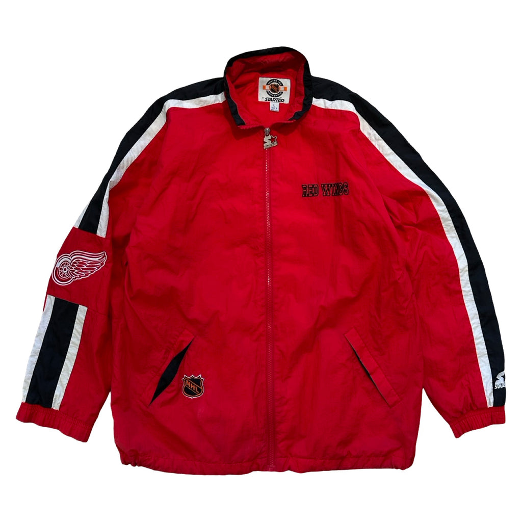 Detroit Red Wings Large Starter Windbreaker