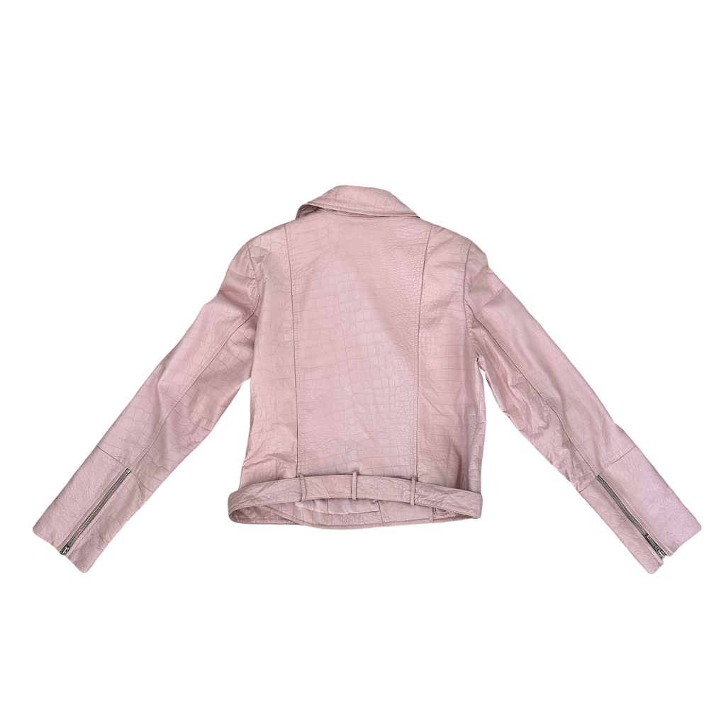 Cache Small Leather Jacket