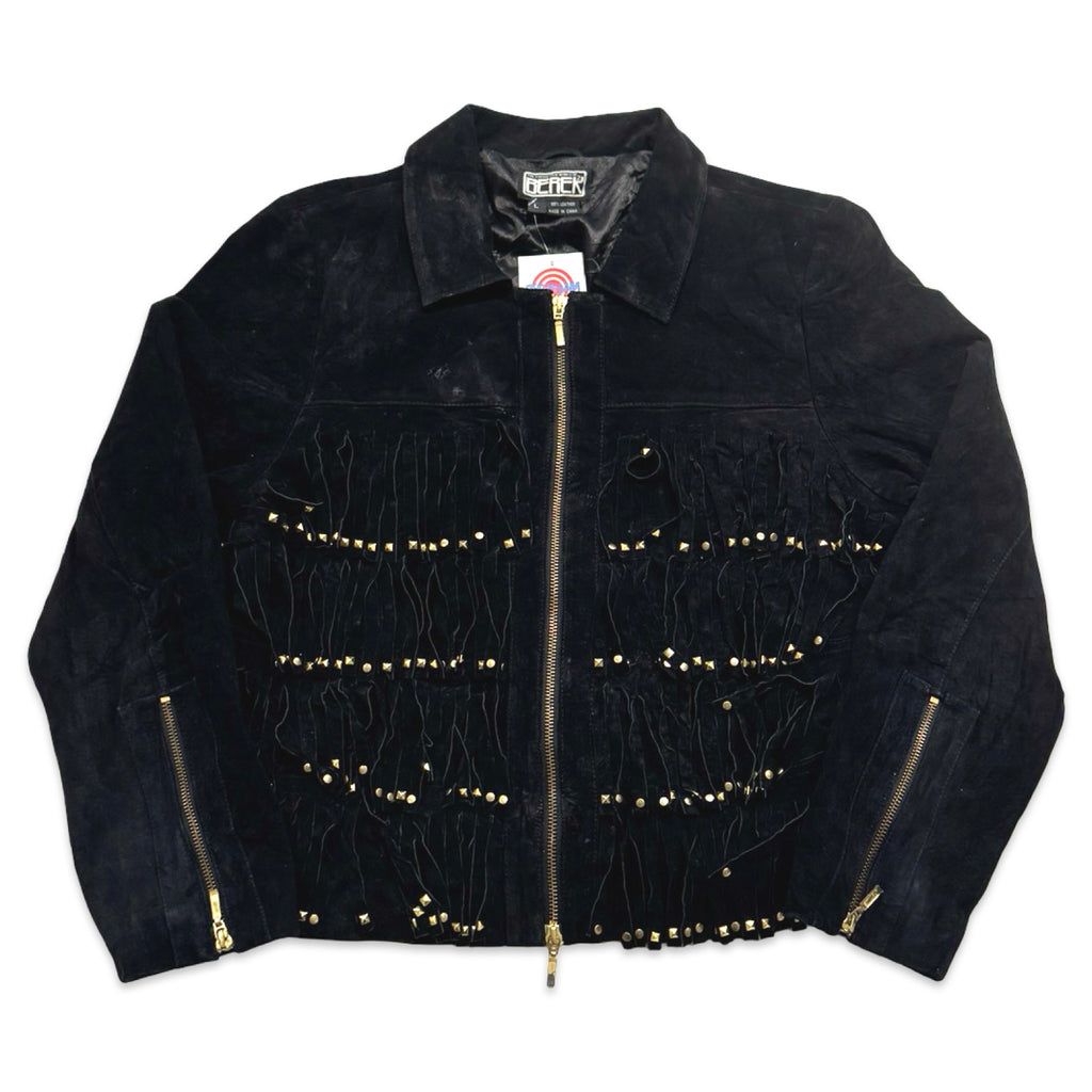 Berek Large Suede Fringe Jacket
