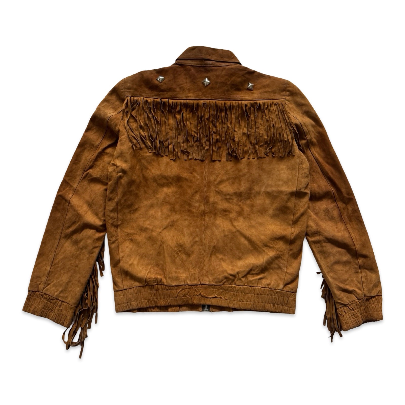 Beaded Medium Suede Fringe Jacket