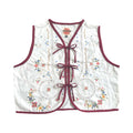 Looping Lace Medium Linen Tie Top Rework