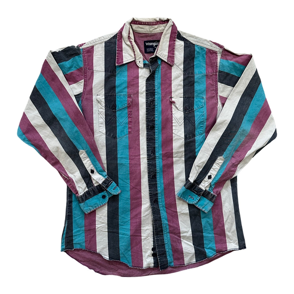 Striped Wrangler Western Shirt