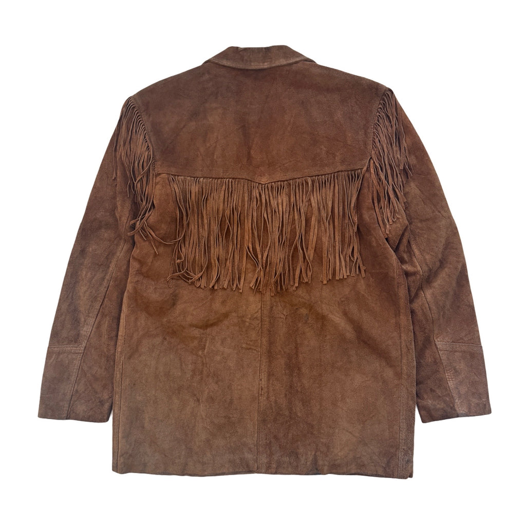 Rock Distribution Large Suede Fringe Jacket