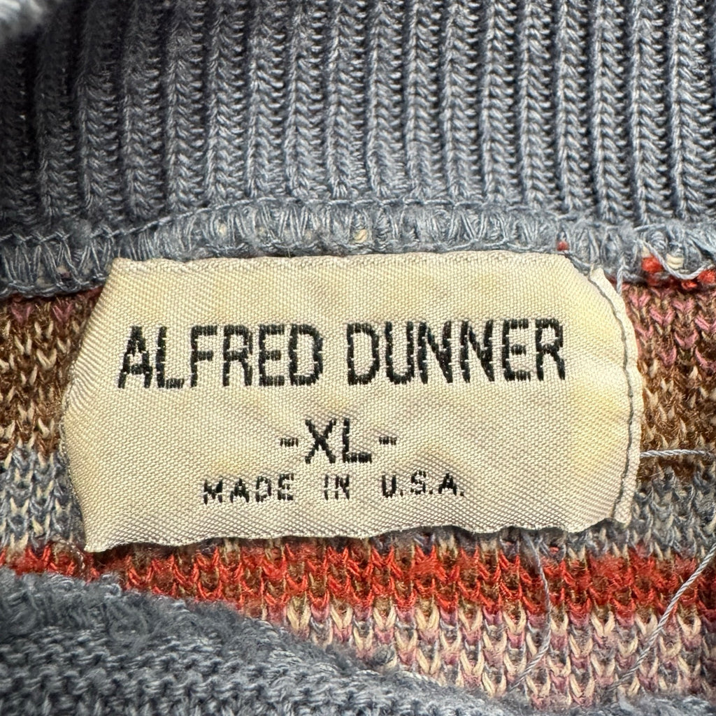 Alfred Dunner Women's XL Striped Mockneck Sweater