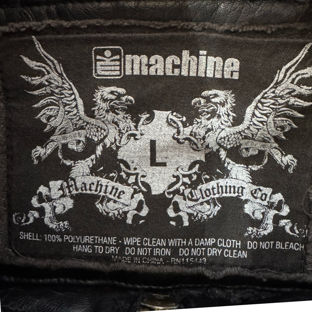 Machine Clothing Co. Large Leather Jacket