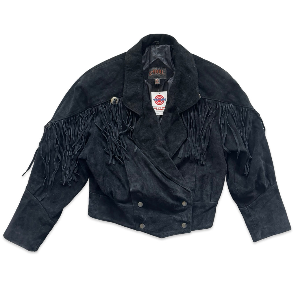 g4000 Small Suede Fringe Jacket
