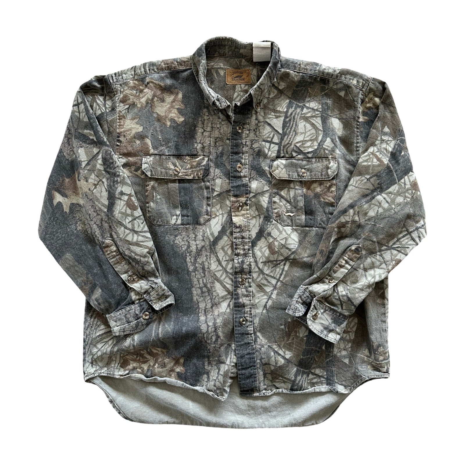 DuxBak Camo Large Western Shirt