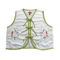 Spring Evergreens XS Linen Tie Top Rework
