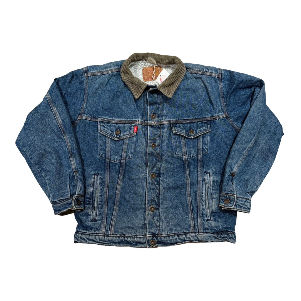 C17 Sherpa Lined Medium Denim Jacket