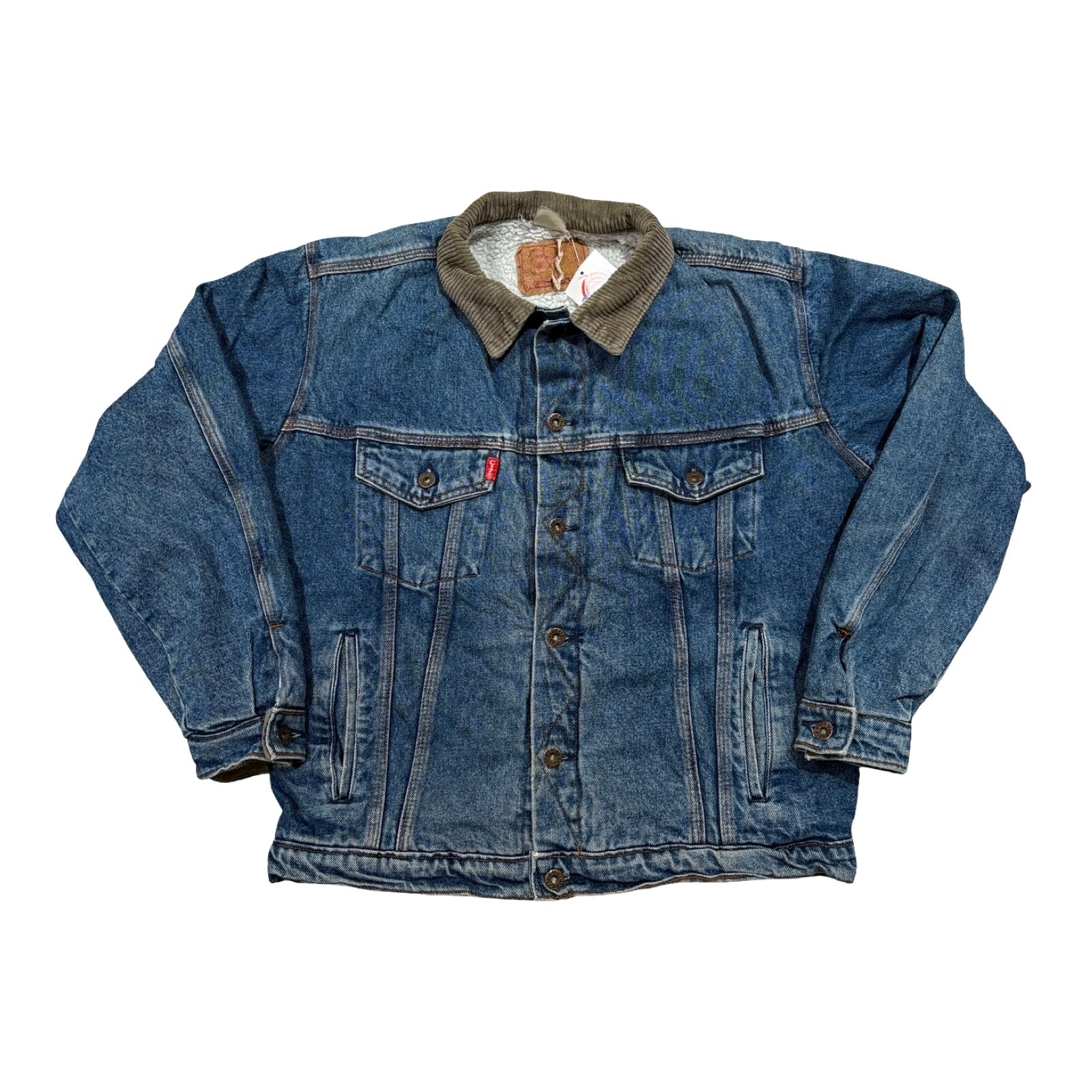 C17 Sherpa Lined Medium Denim Jacket