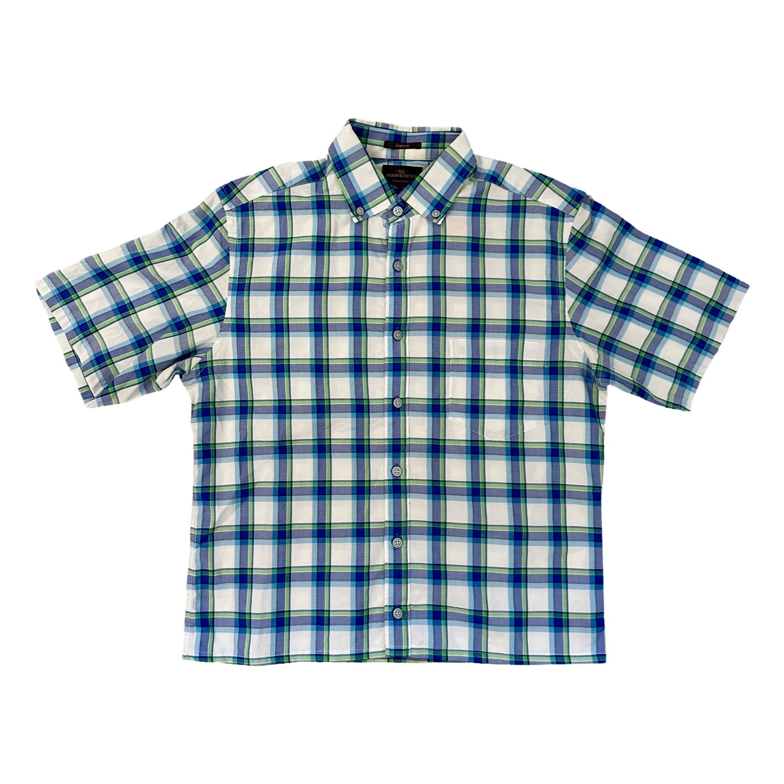 Boxy Waistline Cut Shirt - Cold Colorways