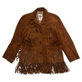 Copper Suede Fringe Jacket