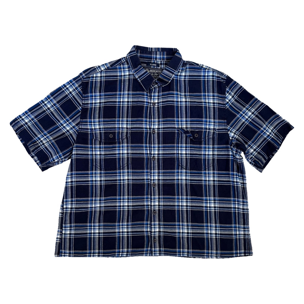 Boxy Waistline Cut Shirt - Cold Colorways