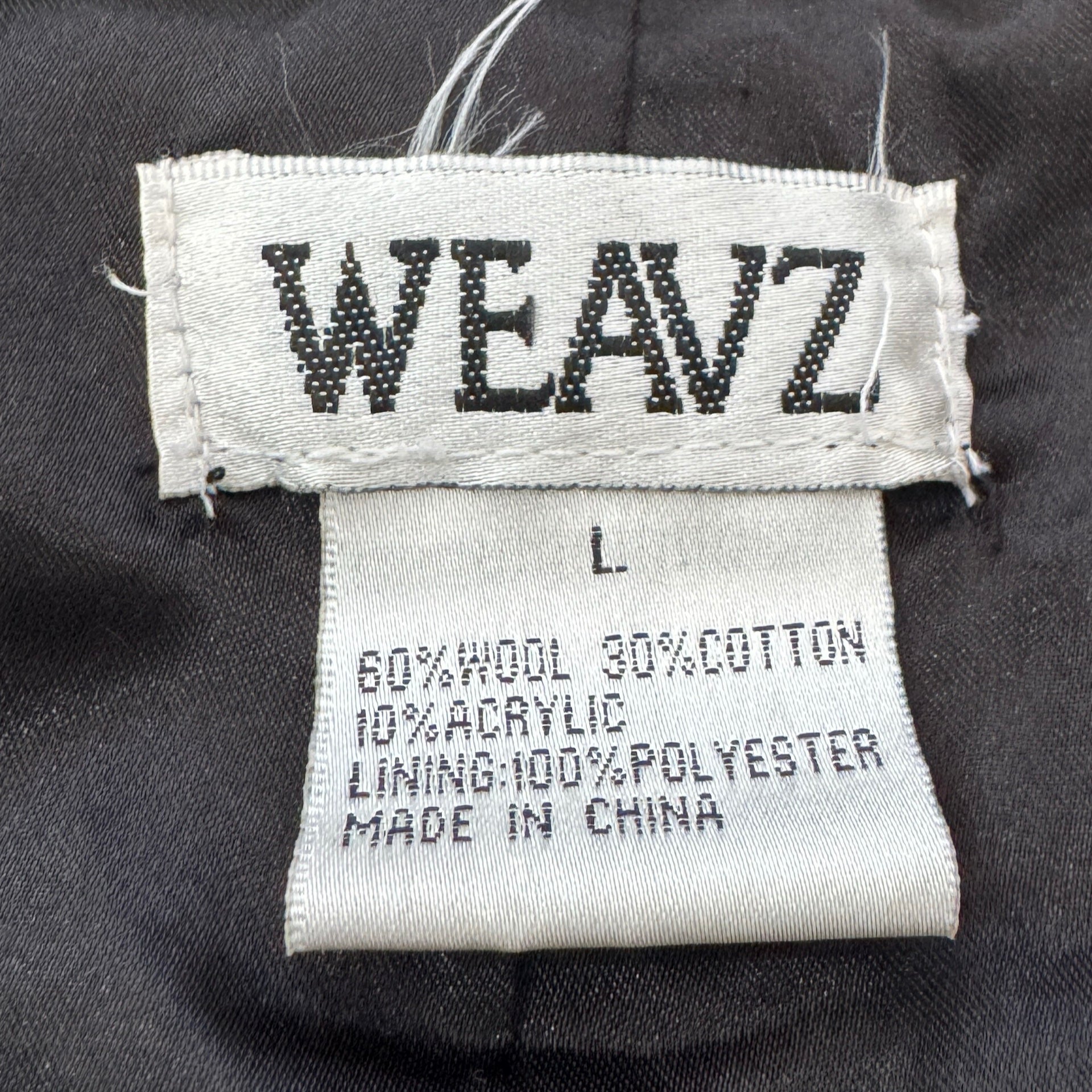 Weavz Abstract Scribble Pattern Large Jacket