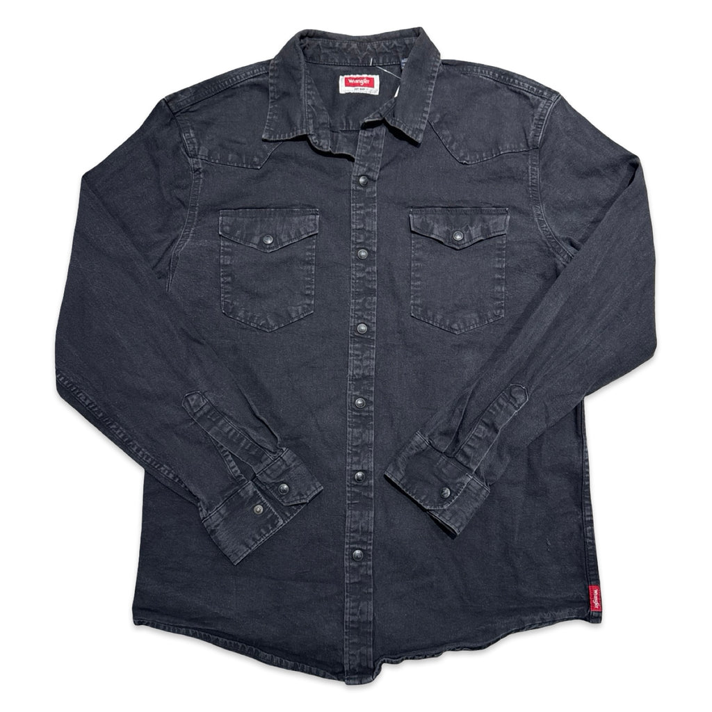 Black Wrangler Western Shirt