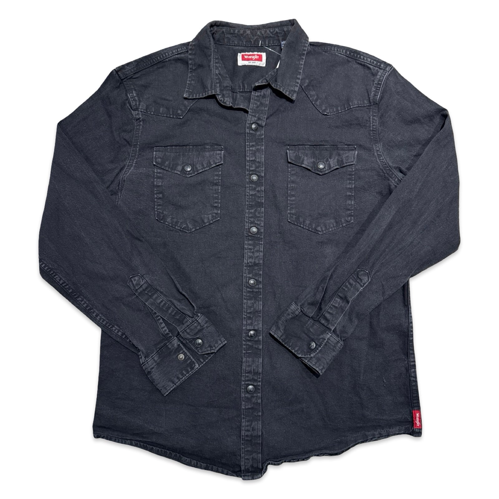 Black Wrangler Western Shirt