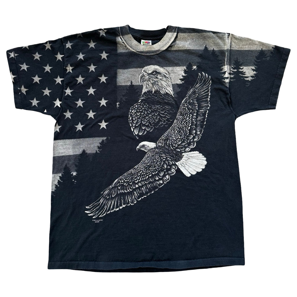 USA Eagle All-Over Print XL T-Shirt