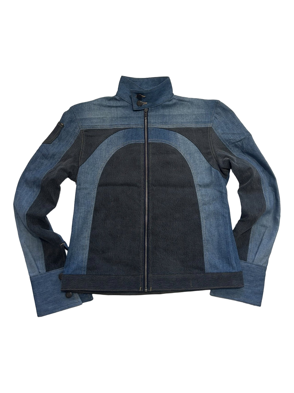 Denim Moto Jacket Women's Rework