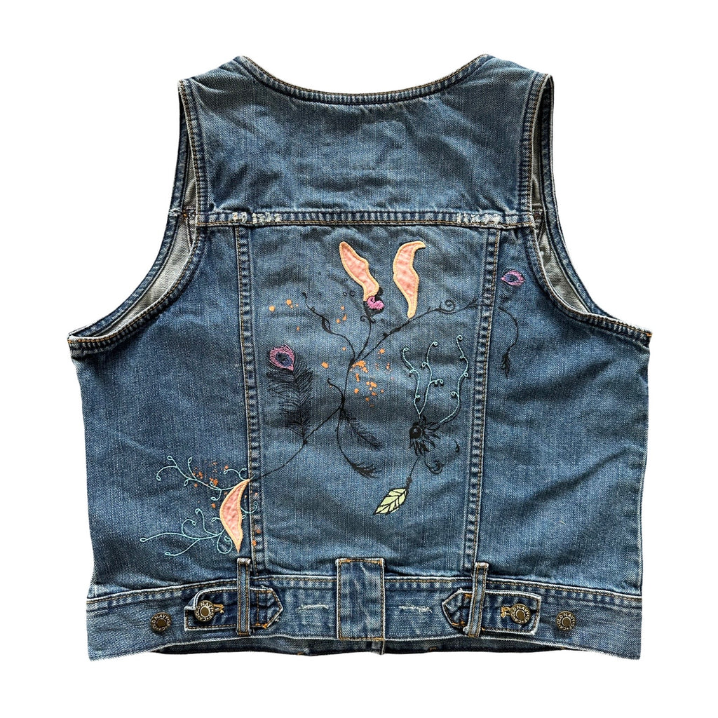 Old Navy Large Denim Vest