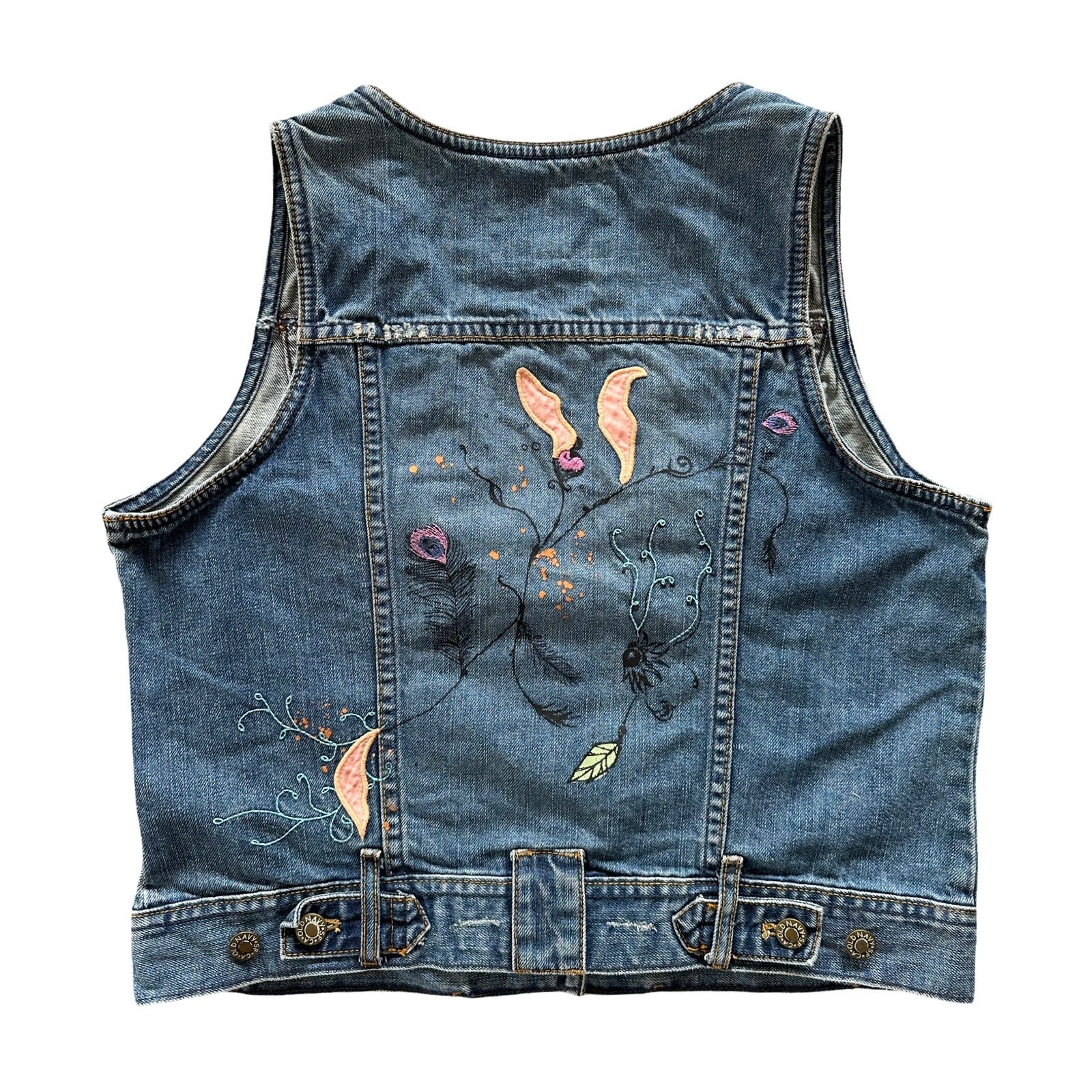Old Navy Large Denim Vest