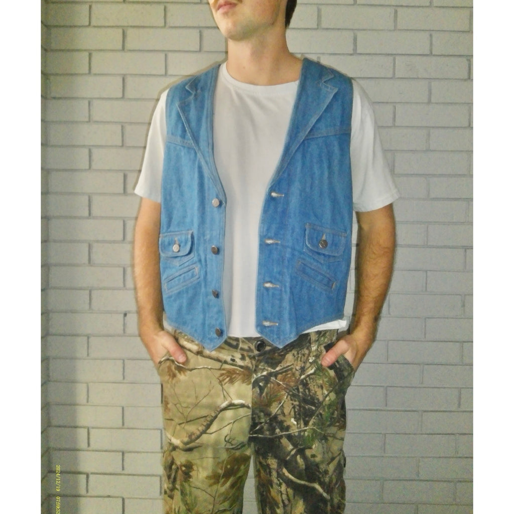 Brittania XL Denim Vest