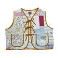 Bright Florals Quilted Vest Reworks