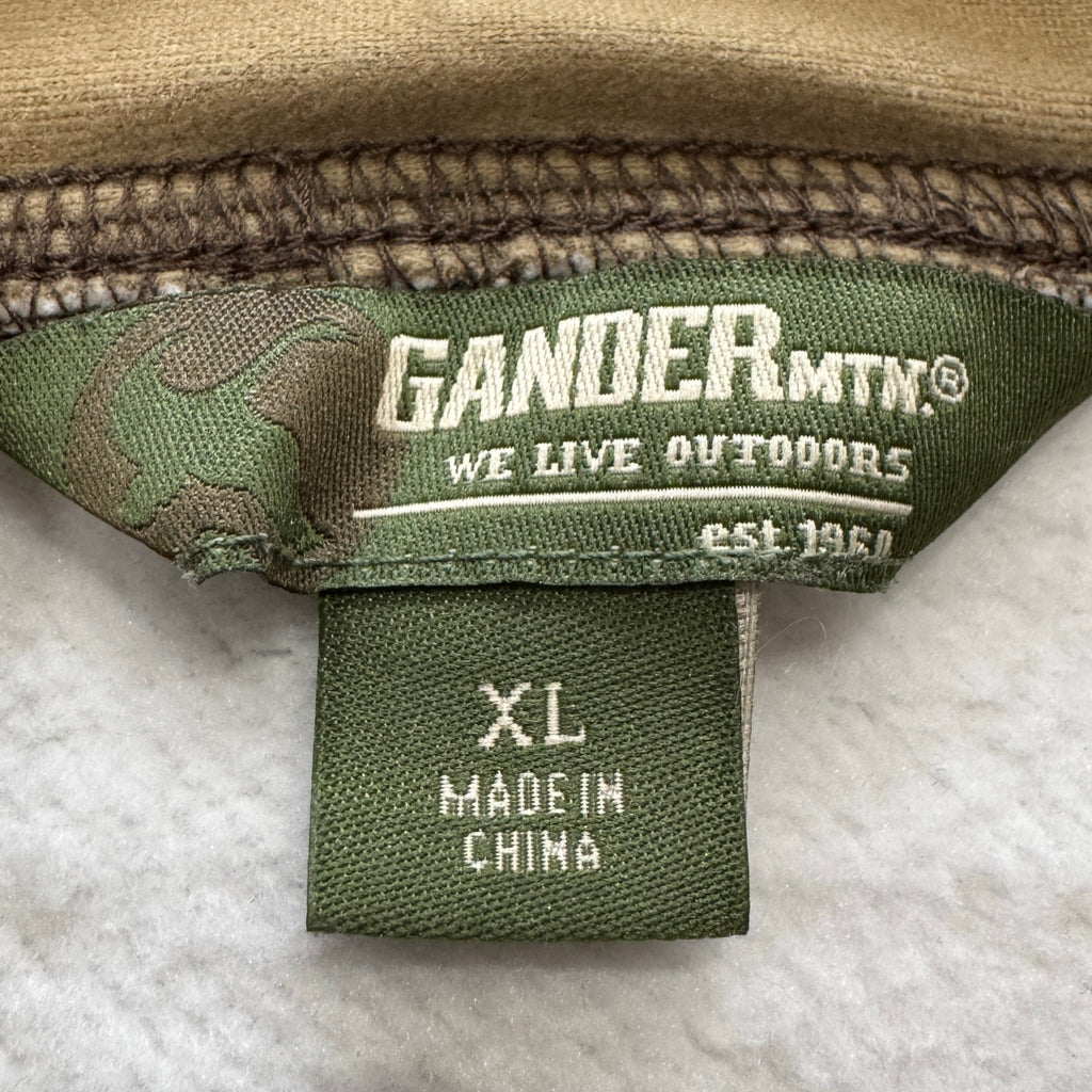 Gander Camo XL Zip Hoodie