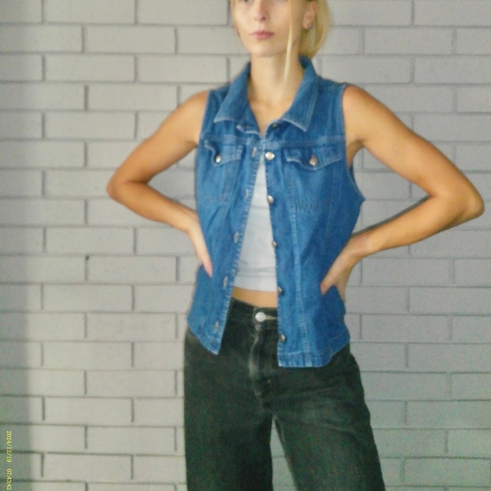 Blast Small Denim Vest