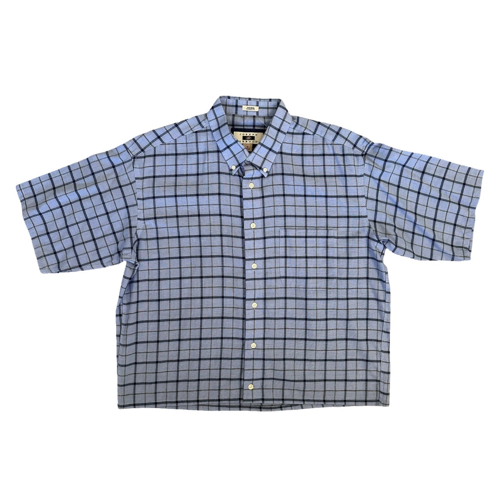 Boxy Waistline Cut Shirt - Cold Colorways