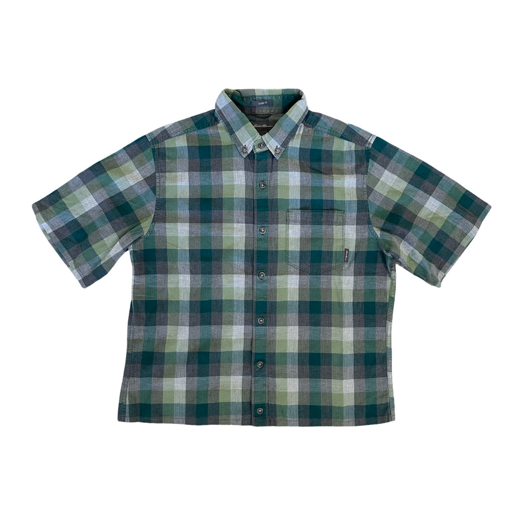 Boxy Waistline Cut Shirt - Cold Colorways