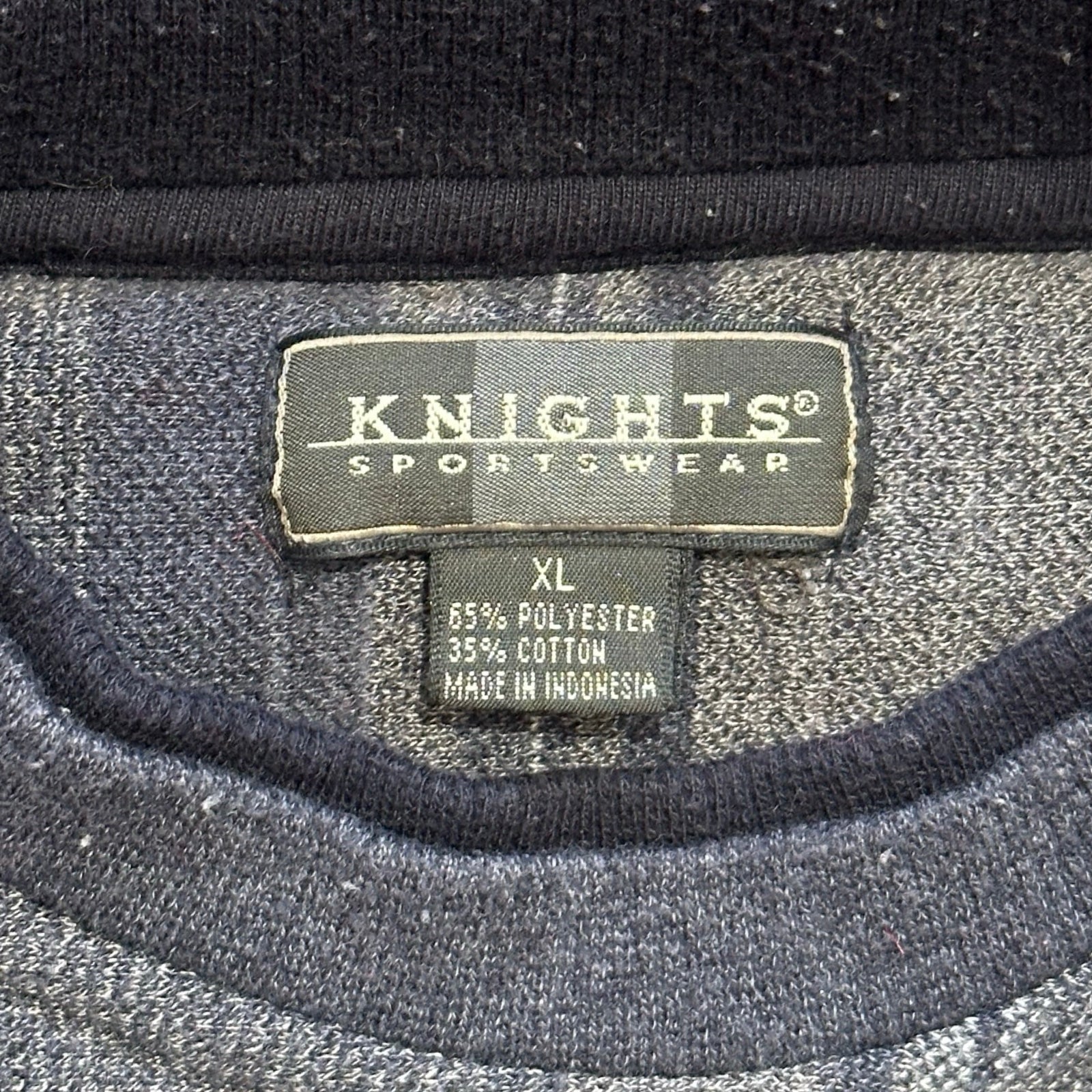 Knights Sportswear Striped XL Crewneck