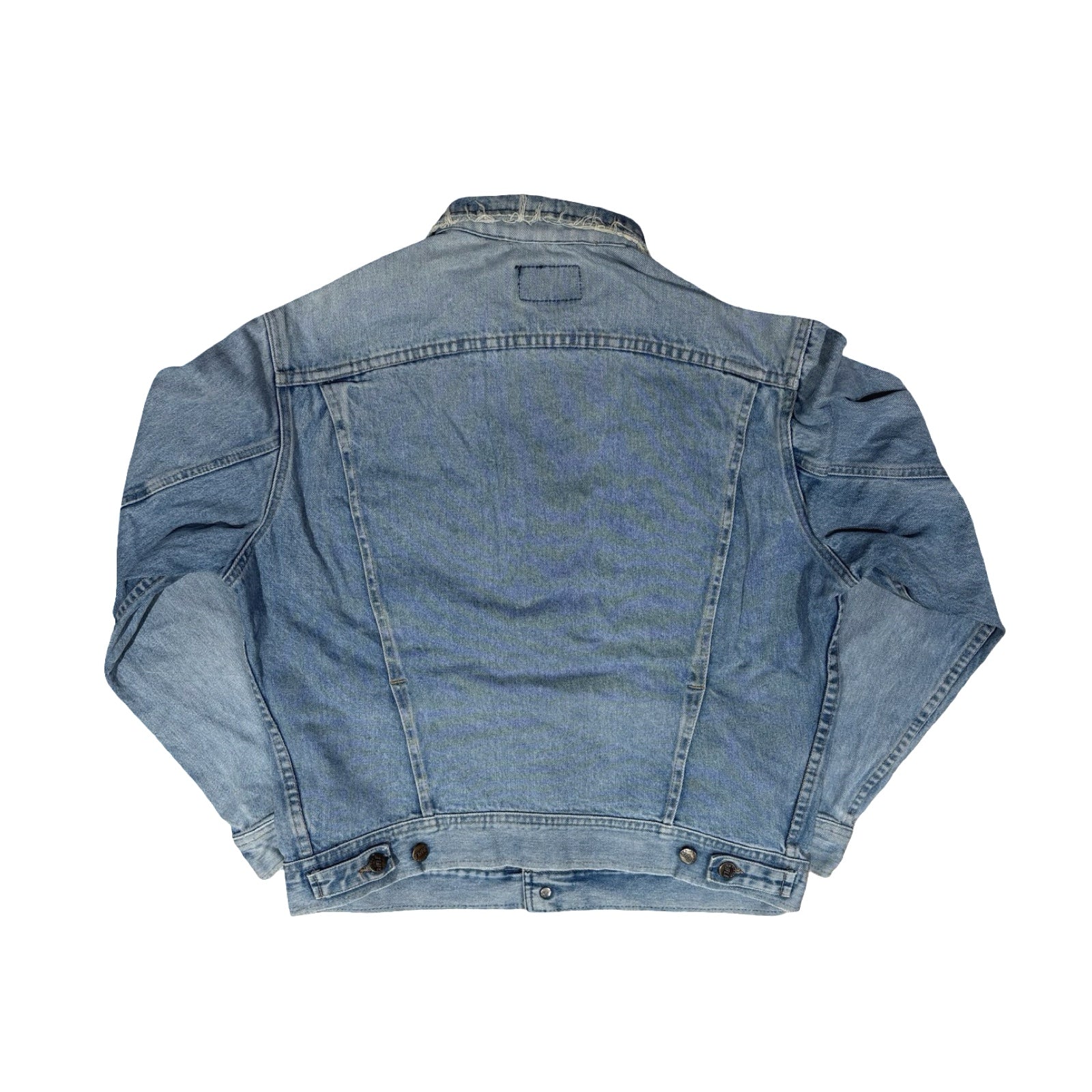 Rifle Trademark Large Light Wash Denim Jacket