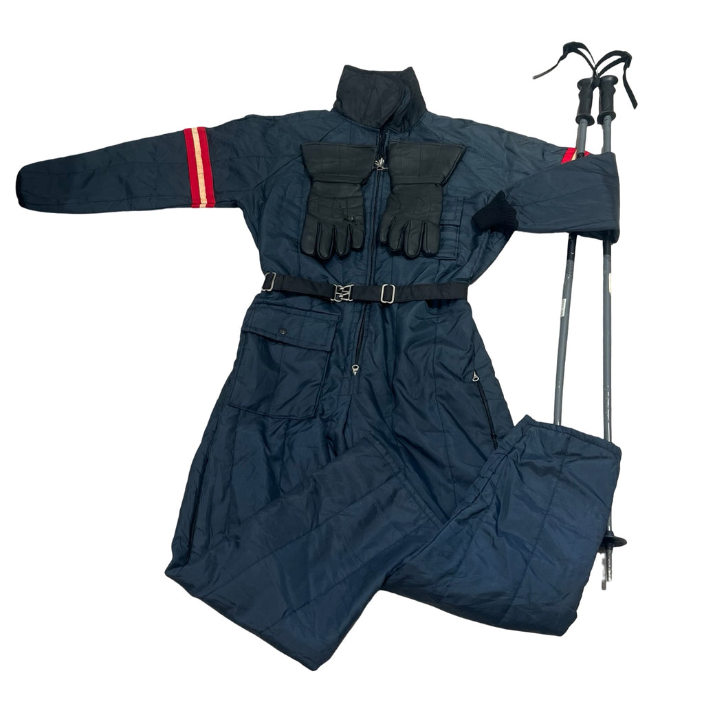 Navy Medium Tall Snow Suit