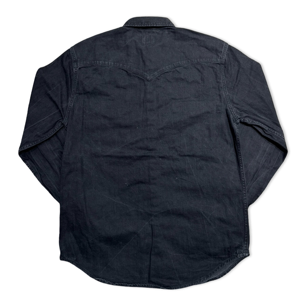 Black Denim Levi Strauss & Co Western Shirt