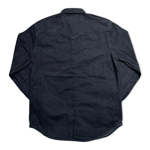 Black Denim Levi Strauss & Co Western Shirt