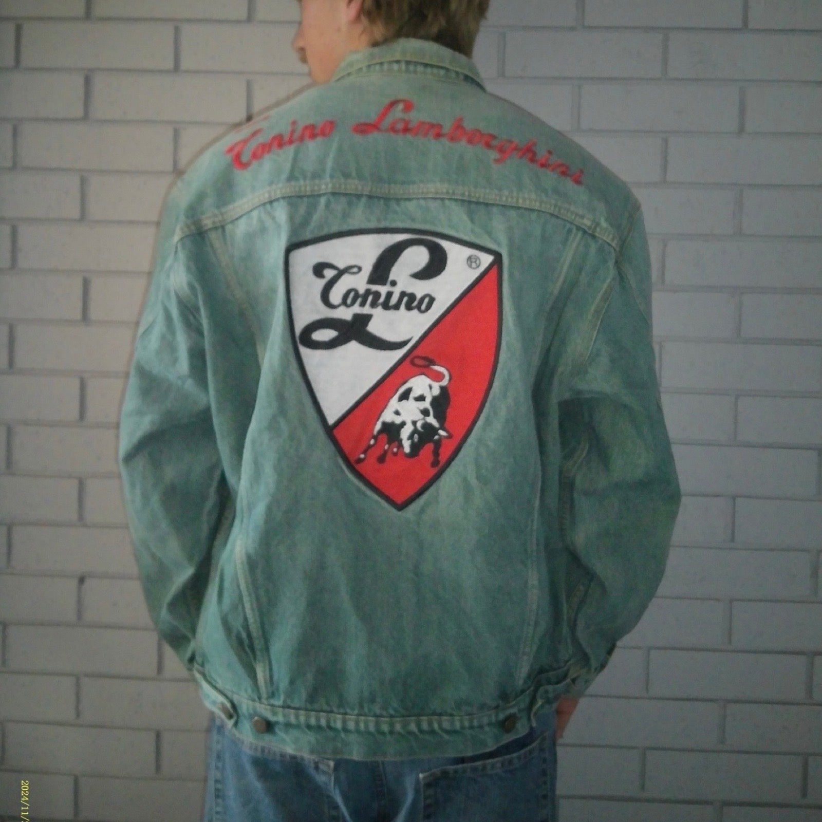 Tonino Lamborghini XL Denim Jacket