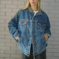 C17 Sherpa Lined Medium Denim Jacket
