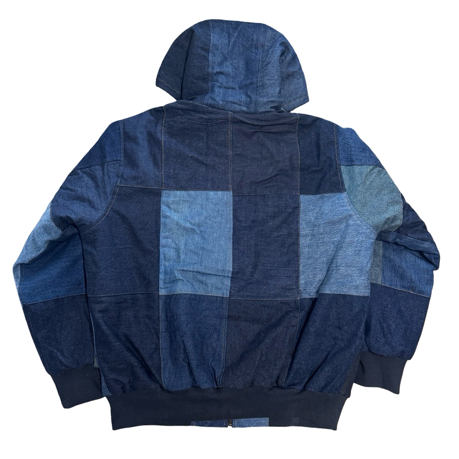 THE JOAT” Denim Reworked Patchwork Coat | ThriftJam – thriftjam