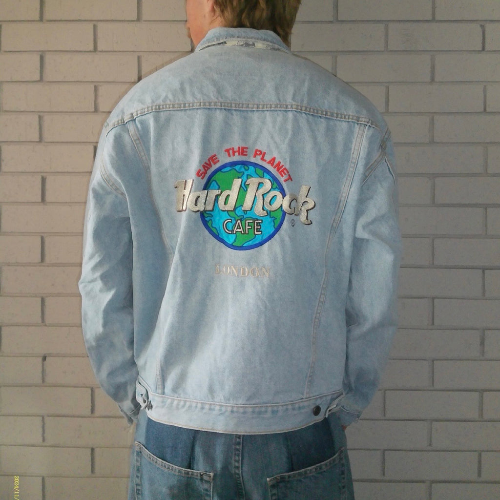 Hard Rock Cafe Large Denim Jacket