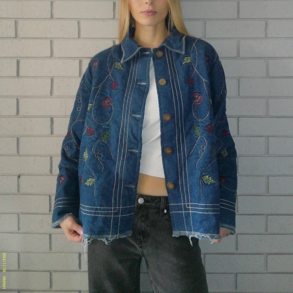 New Directions Medium Denim Jacket