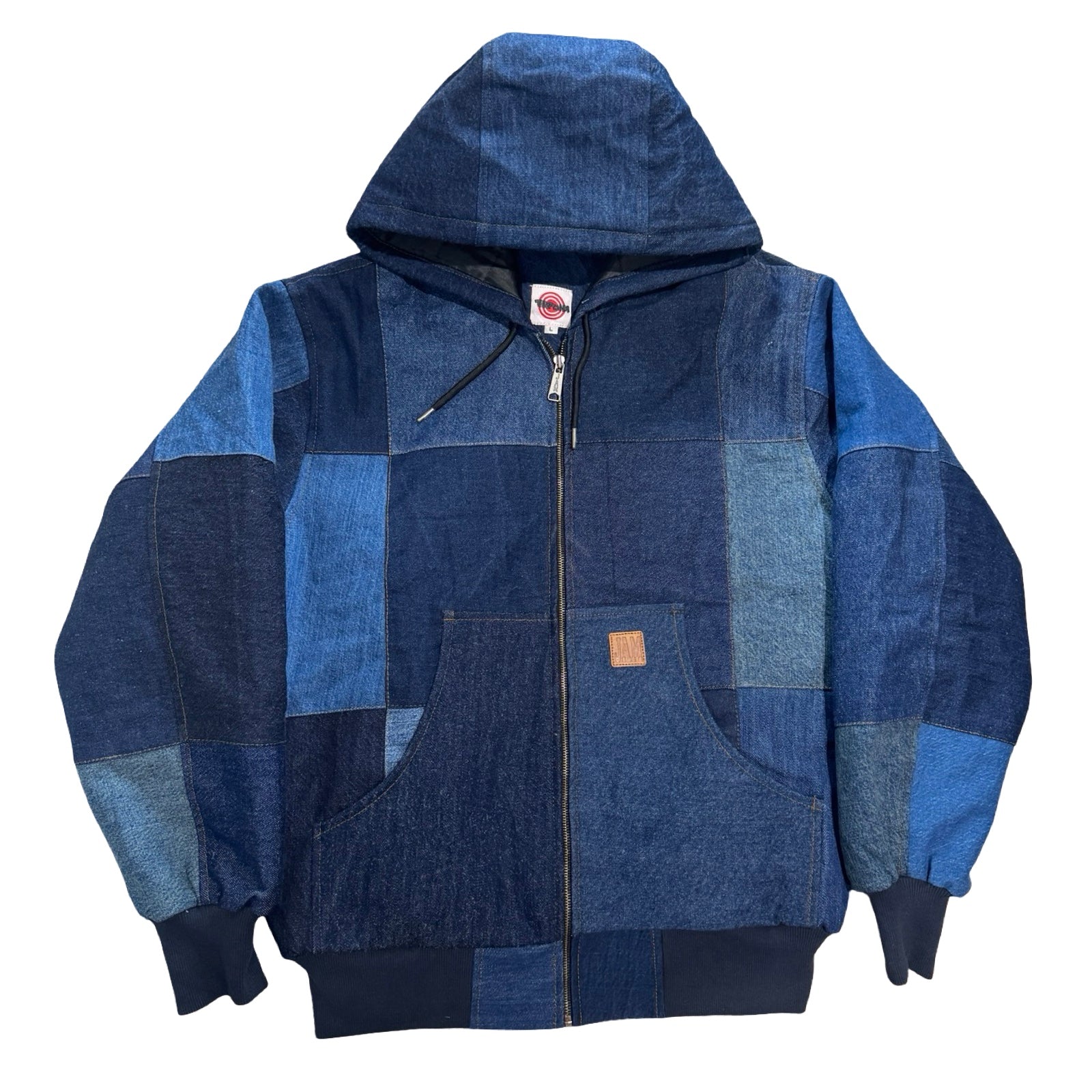 "THE JOAT” Denim Reworked Patchwork Coat
