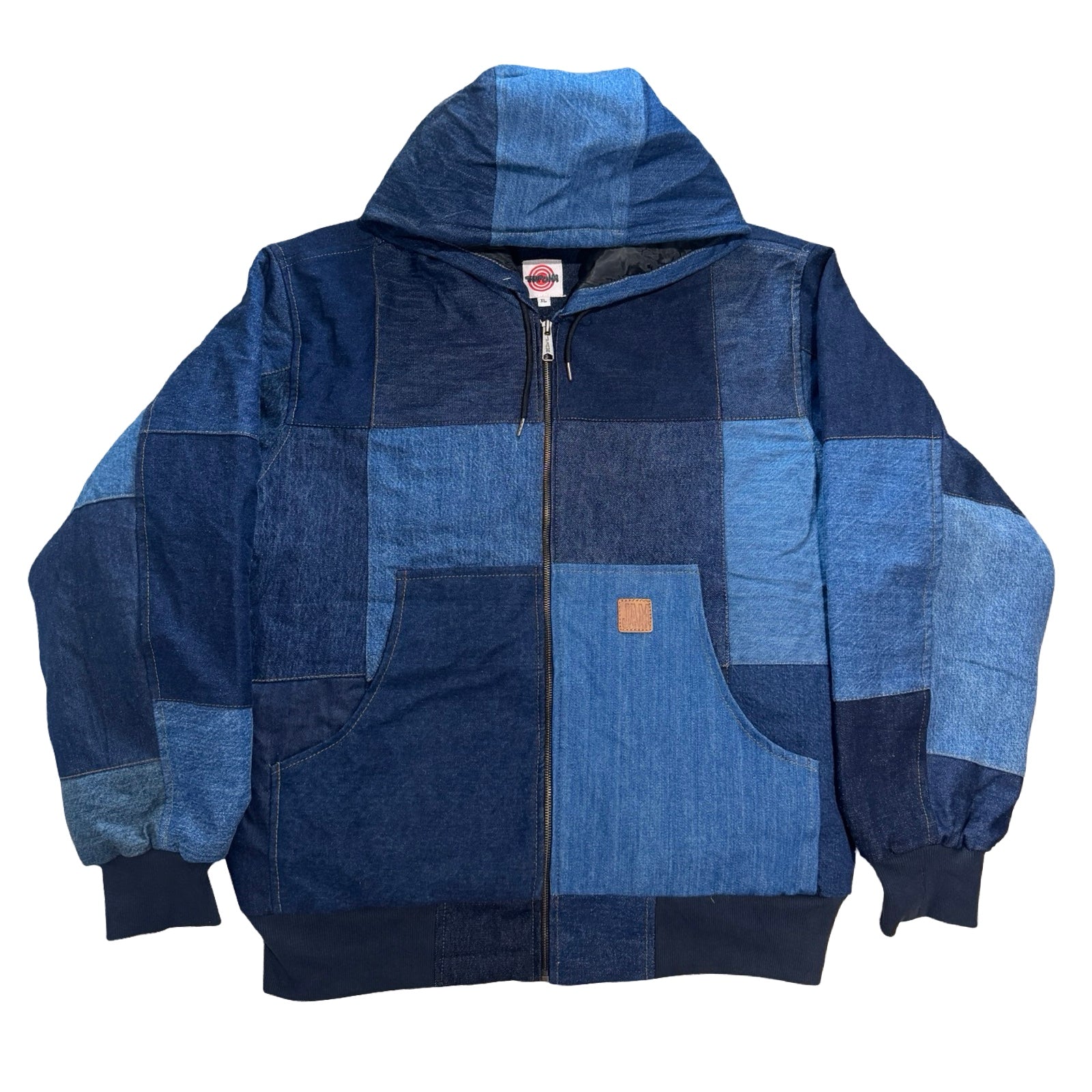 "THE JOAT” Denim Reworked Patchwork Coat