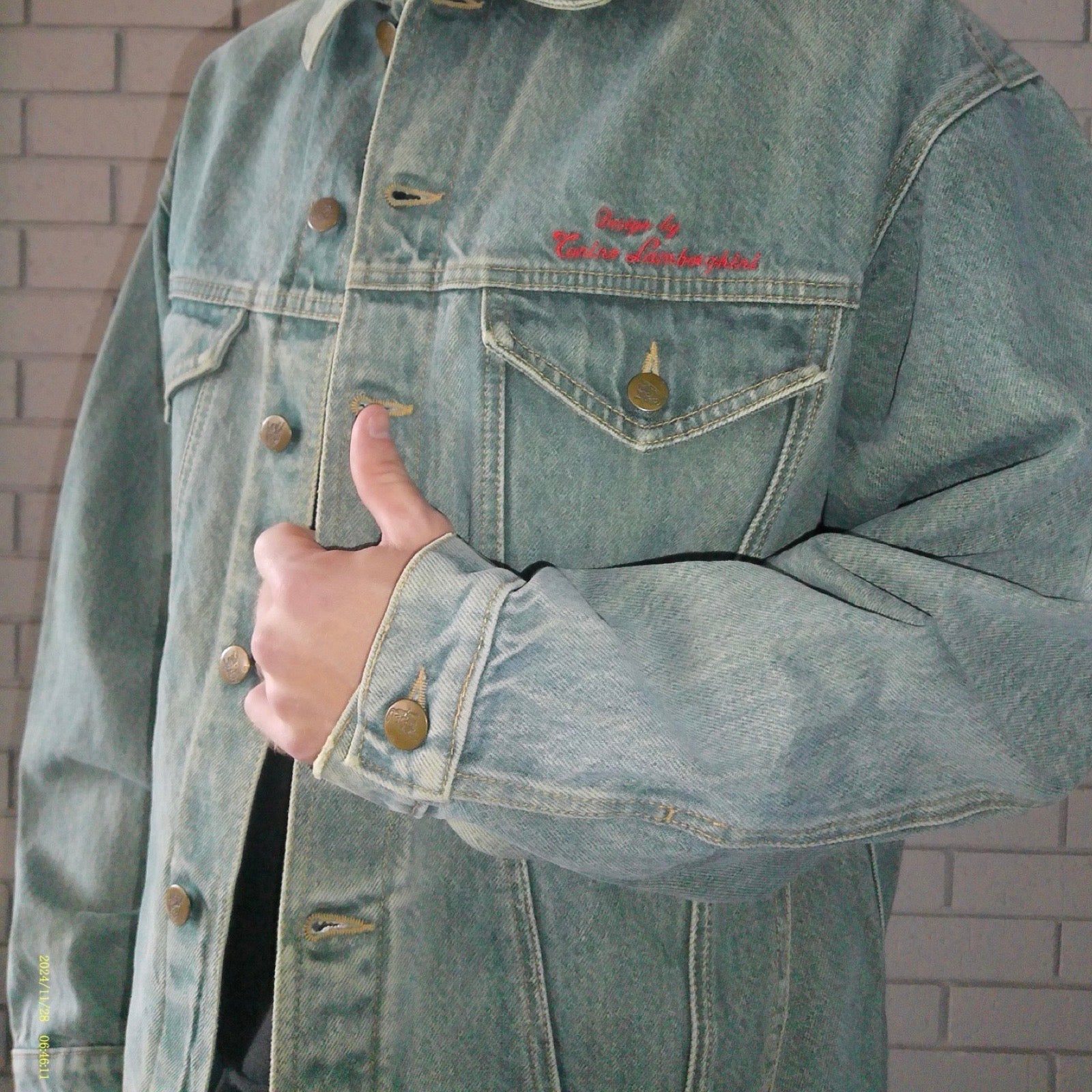 Tonino Lamborghini XL Denim Jacket