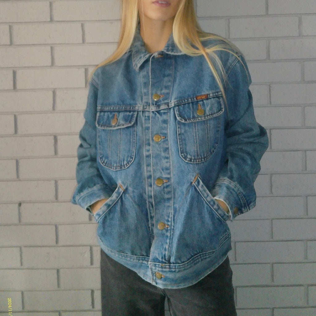 Rifle Trademark Large Denim Jacket